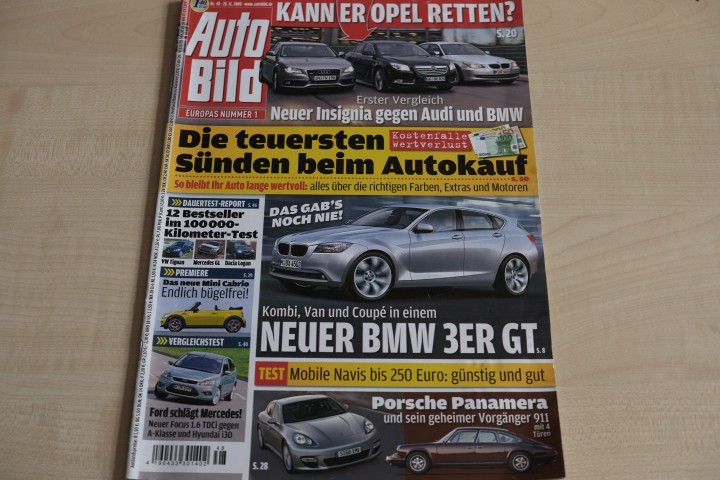 Deckblatt Auto Bild (48/2008)